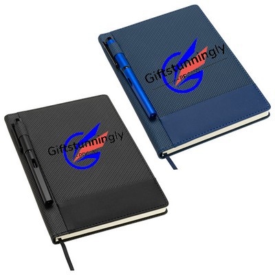 Symposium Textured Journal with Pen