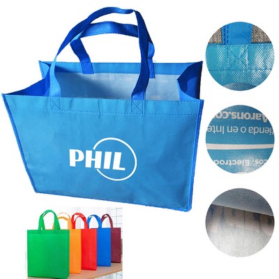Large Non-Woven Grocery Tote Bag