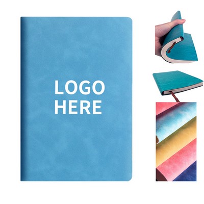 8" X 6" Luxe Soft Leather Notebook